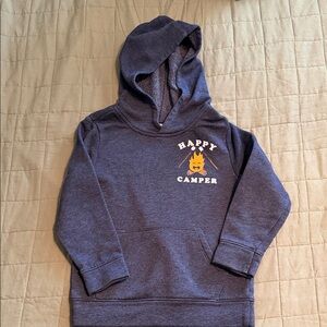 Happy Camper Kids Hoodie old navy  - Blue
